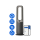 Oczyszczacz powietrza Philips Oczyszczacz 4w1 AMF970/10 czarny